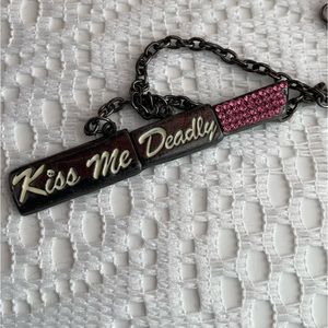 Lipstick Necklace from Pin Up Girl Clothing
